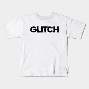 Glitch slogan Kids T-Shirt